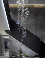 Amara Opal Crystal Chandelier, detail view 6