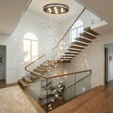 Amara Opal Crystal Chandelier, detail view 2