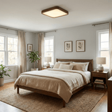 Eden Reed Wood Ceiling Light, detail view 4