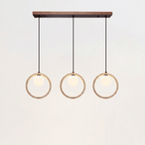 Maren Juniper Travertine Pendant Light, detail view 10