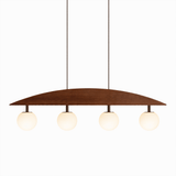 Clara Vista Glass Chandelier, detail view 8