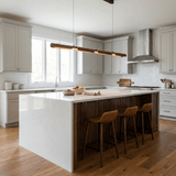 Corin Hearth Wood Pendant Light, detail view 4