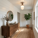 Celine Oak Wood Ceiling Light, detail view 5