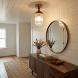 Celine Oak Wood Ceiling Light, detail view 4