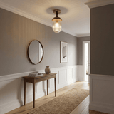 Celine Oak Wood Ceiling Light, detail view 6
