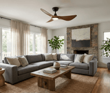Eden Vine Wood Ceiling Fan, detail view 5