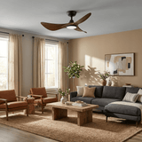 Eden Vine Wood Ceiling Fan, detail view 3