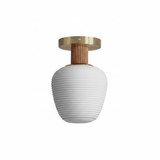 Selah Opal Glass Ceiling Light, detail view 7