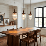 Celine Moon Glass Pendant Light, detail view 4