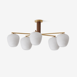 Eden Echo Glass Ceiling Light by Maison Velume
