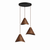 Cora Veil Wood Pendant Light, detail view 11