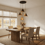 Cora Veil Wood Pendant Light, detail view 4