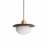 Vera Juniper Wood Pendant Light, detail view 6