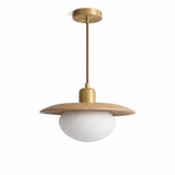Vera Juniper Wood Pendant Light, detail view 9
