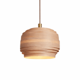 Sable Noir Wood Pendant Light, detail view 6