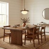 Vera Juniper Wood Pendant Light, detail view 4