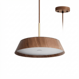 Vela Wave Wood Pendant Light, detail view 5