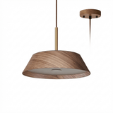 Vela Wave Wood Pendant Light, detail view 6