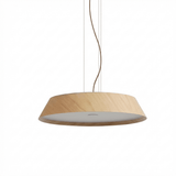 Vela Wave Wood Pendant Light, detail view 9