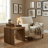 Maren Dune Wood Table Lamp, detail view 2