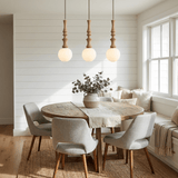 Sora Harbor Wood Pendant Light, detail view 5