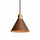Tarin Iris Wood Pendant Light, detail view 7