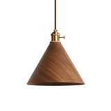 Tarin Iris Wood Pendant Light, detail view 9