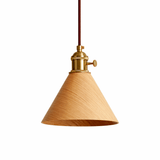 Tarin Iris Wood Pendant Light, detail view 10