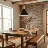 Tarin Iris Wood Pendant Light, detail view 4