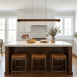 Avel Field Wood Pendant Light, detail view 2