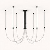 Vera Harbor Steel Chandelier, detail view 13