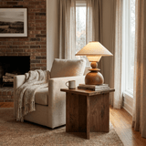 Calia Arc Wood Table Lamp, detail view 2