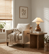 Calia Arc Wood Table Lamp, detail view 4