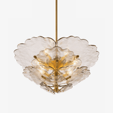 Mira Dawn Glass Chandelier, detail view 11