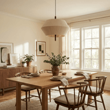 Lucen Prism Linen Pendant Light, detail view 2