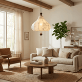 Rora Aster Wood Pendant Light, detail view 3