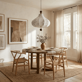 Rora Aster Wood Pendant Light, detail view 2