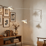 Tarin Ridge Brass Wall Light, detail view 11