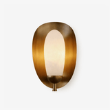 Jora Sol Alabaster Wall Light by Maison Velume