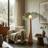Nella Cedar Acrylic Floor Lamp, detail view 6