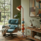 Vale Dune Metal Floor Lamp, detail view 3