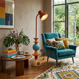 Vale Dune Metal Floor Lamp, detail view 5