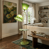 Kaia Sol Resin Floor Lamp, detail view 4