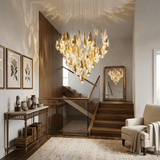 Alina Vista Glass Chandelier, detail view 4