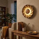 Luma Arc Resin Wall Light, detail view 2