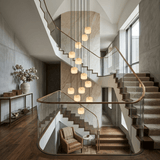 Kaia Glow Alabaster Chandelier, detail view 2