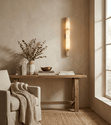 Orla River Alabaster Wall Light, detail view 5