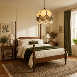 Rora Moss Fabric Pendant Light, detail view 11