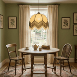 Rora Moss Fabric Pendant Light, detail view 2