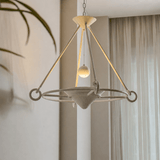 Briar Drift Plaster Chandelier, detail view 7